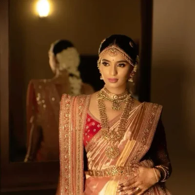 South Indian Bridal styling-Liji preman